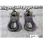 1999 2000 FORD F250 F350 XLT 7.3 DIESEL ZF6 4X4 OEM FRAME MOUNT TOW HOOKS (PAIR)