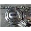 2005 2006 2007 FORD F350 F250 LARIAT XLT OEM 8-BOLT WHEEL CAPS CHROME 4X4 (FOUR)