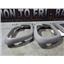 1999 2000 GMC 3500 6.5 DIESEL NV4500 4X4 CREWCAB INNER DOOR HANDLE TRIM (GREY)