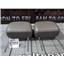 2003 2004 DODGE 3500 2500 LARAMIE QUAD CAB FRONT LEATHER SEAT HEAD RESTS - TAUPE