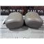 2003 2004 DODGE 3500 2500 LARAMIE QUAD CAB FRONT LEATHER SEAT HEAD RESTS - TAUPE