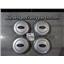 2004 2005 2006 FORD F150 XLT 5.4 TRITON AUTO 4X4 OEM CENTRE WHEEL CAPS (SILVER)