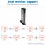 Tripp Lite USB 3.0 SuperSpeed Dual Head Docking Station HDMI USB 3.0 DVI AV CT45