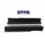 82210106 Set of 2 Black Rear Door Sill Guards for 2007-2017 Jeep Wrangler