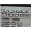 2003 - 2005 DODGE RAM 1500 SLT 5.7 HEMI AUTO CHROME EMBLEM SET 4X4