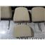 2012 2013 2014 FORD F150 XLT CREWCAB OEM HEADRESTS CLOTH (TAN) SET OF FIVE