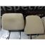 2012 2013 2014 FORD F150 XLT CREWCAB OEM HEADRESTS CLOTH (TAN) SET OF FIVE