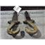 2006 2007 GMC SIERRA 2500 3500 6.6 LBZ DIESEL OEM FRONT FRAME TOW HOOKS (PAIR)