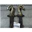 2006 2007 GMC SIERRA 2500 3500 6.6 LBZ DIESEL OEM FRONT FRAME TOW HOOKS (PAIR)