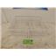 SubZero Refrigerator 7010311 7011170 Freezer Basket w/ Divider Used