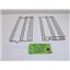 Jenn-Air Oven W10586511 W10586521 Rack Supports (L&R) Used