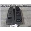 2003 2004 GMC SIERRA SLT EXTENDED CAB INTERIOR WINDOW LOCK SWITCHES (2) CHARCOAL