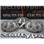 2007 2008 DODGE 3500 2500 6.7 DIESEL AUTO 4X4 OEM CHROME HUB CAPS (3) ONLY