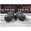 2003 2004 CHEVROLET 2500 EXT CAB SLT REAR LEATHER HEADRESTS - CHARCOAL (SET)