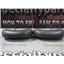 2003 2004 CHEVROLET 2500 EXT CAB SLT REAR LEATHER HEADRESTS - CHARCOAL (SET)