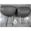 2005 2006 FORD F350 F250 LARIAT EXTENDED CAB FRONT LEATHER HEADRESTS (GREY) PAIR