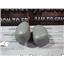 2005 2006 FORD F350 F250 LARIAT EXTENDED CAB FRONT LEATHER HEADRESTS (GREY) PAIR