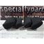 2005 2006 MAZDA 3 SEDAN 4CLY 2.0L AUTO OEM INTERIOR SEAT HEADRESTS (BLACK) CLOTH