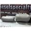 2004 2005 GMC 2500 3500 SLT CREWCAB LEATHER HEAD RESTS (LIGHT GREY) SET OF FOUR