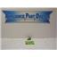 Jenn-Air Range W10160187 Orifice Holder Used
