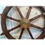 Boaters' Resale Shop of TX 2409 0171.07 WOODEN 38" NAUTICAL DECOR SHIP'S WHEEL