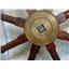 Boaters' Resale Shop of TX 2409 0171.07 WOODEN 38" NAUTICAL DECOR SHIP'S WHEEL