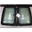 2001 2002 FORD F250 F350 EXTENDED CAB REAR DOOR SIDE WINDOWS GLASS (SET) PAIR