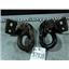 2008 2009 FORD F350 F250 XLT LARIAT OEM FRONT FRAME MOUNT TOW HOOKS (PAIR) SET