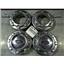 2005 2006 2007 FORD F350 F250 4X4 LARIAT XLT CHROME WHEEL HUB CAPS (SET) 7/10