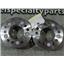 1 INCH WHEEL SPACERS / ADAPTOR 5-4.5/5-4.75/5-4.5 NEVER USED (2) ALUMINUM