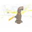 Boaters' Resale Shop of TX 2705 2157.24 BRONZE 1-1/2" SEACOCK & HANDLE ASSEMBLY