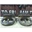 2004 2005 DODGE 3500 SLT CREWCAB QUAD OEM FRONT FRAME MOUNT TOW HOOKS (SET)