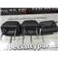 2012 2013 VOLKSWAGEN JETTA 2.0 LITRE SEDAN REAR SEAT HEAD RESTS LEATHER (BLACK)