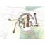Boaters' Resale Shop of TX 2410 2142.14 YACHT THROTTLE & SHIFT LEVERS ASSEMBLY