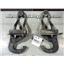 2010 2011 DODGE RAM 1500 5.7 HEMI AUTO 4X4 OEM FRONT FRAME MOUNT TOW HOOKS PAIR