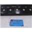 AGA Range A033885 Hotplate Facia Assy (black) Used