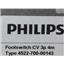 Philips 4522-700-00143 Footswitch CV 3p 4m