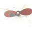 Boaters' Resale Shop of TX 2411 1445.07 TWO BLADE BRONZE 12RH11 PROP - 1" SHAFT