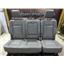 DODGE RAM 2500 3500 LARAMIE MEGACAB OEM REAR LEATHER SEAT (GRAY) 2ND ROW BENCH