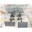Boaters' Resale Shop of TX 2501 0251.01 WEAVER DINGHY CHOCK STANDS(2) & PADS(4)