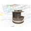 Boaters' Resale Shop of TX 2412 5521.32 MERRIMAN VINTAGE NO.2 WIRE HALYARD WINCH