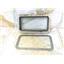 Boaters' Resale Shop of TX 2502 0154.11 OPENING PORTLIGHT w 6x12" CUT-OUT & TRIM
