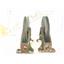 Boaters' Resale Shop of TX 2502 0154.84 EDSON PAIR OF CONDUIT IDLERS w 6" SHEAVE