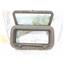 Boaters' Resale Shop of TX 2501 0254.64 BRONZE 8" x 15" PORTLIGHT & TRIM