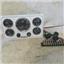 Boaters' Resale Shop of TX 2503 2122.01 PERKINS ENGINE 5 INSTRUMENT PANEL & KEYS