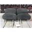 2004 2005 DODGE RAM 2500 3500 SLT CREWCAB OEM CLOTH HEADRESTS (BLACK) SET