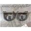 2004 2005 DODGE RAM 2500 3500 SLT CREWCAB OEM FRAME MOUNT TOW HOOKS (PAIR)