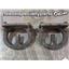 2004 2005 DODGE RAM 2500 3500 SLT CREWCAB OEM FRAME MOUNT TOW HOOKS (PAIR)