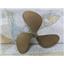 Boaters' Resale Shop of TX 2504 2275.12 BRONZE 3 BLADE 16RH18 PROP - 1.25" SHAFT