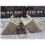 1999 2000 DODGE 3500 2500 SLT OEM STANTION COVER REAR SEAT BELT TRIM COVERS TAN